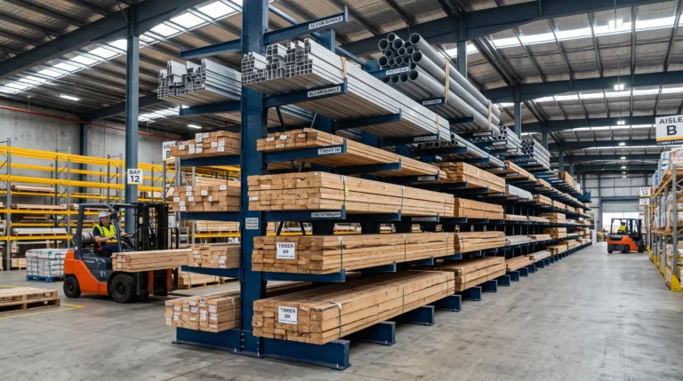 Estructura Cantilever para Centro de Distribución Sodimac